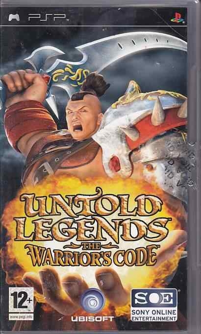 Untold legends the warriors code - PSP (B Grade) (Genbrug)